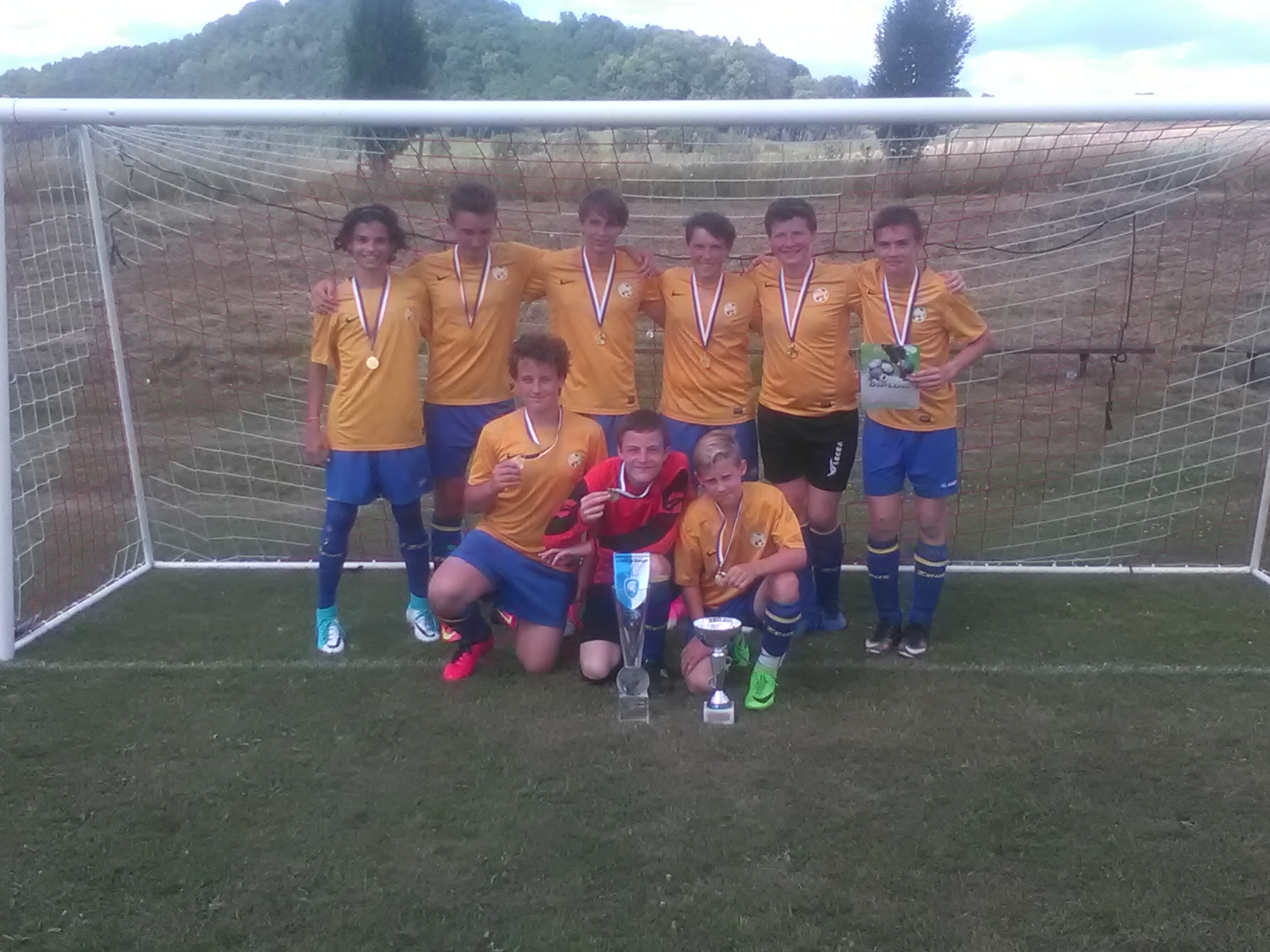 Starší žáci vyhráli turnaj v Žandově