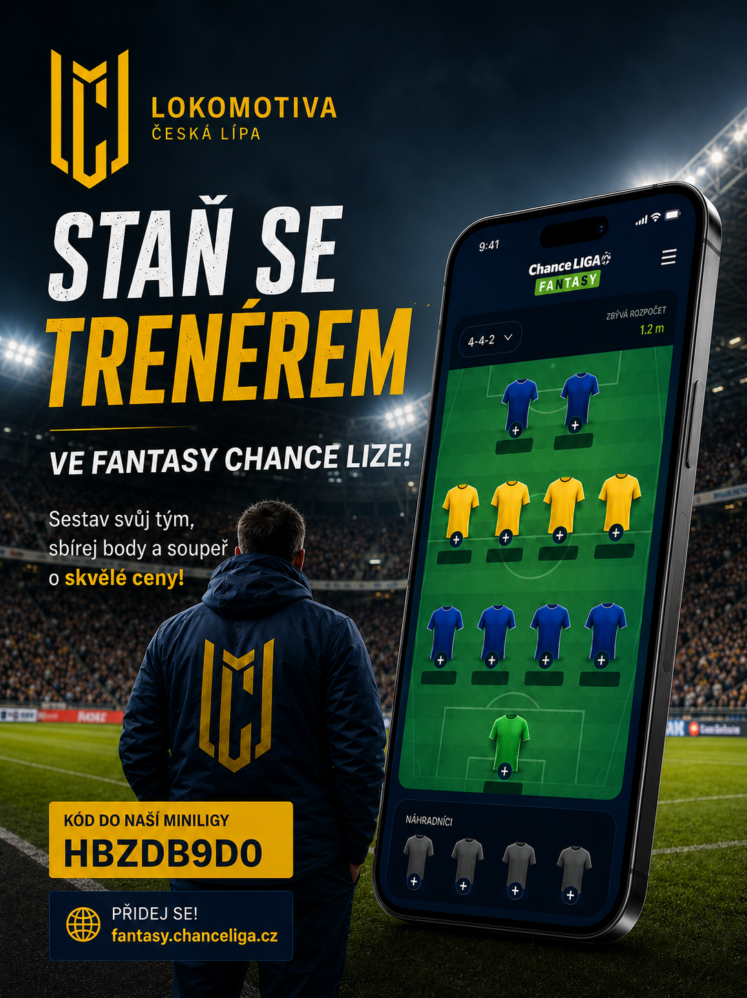 Teď je váš čas! Staňte se trenérem v LČL Fantasy XI!